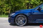 BMW M3 Sedan on Vossen Wheels (VFS5) 2017 года